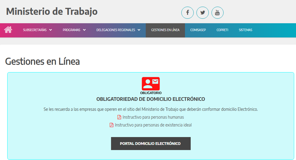 Sitradib: Registrar persona física